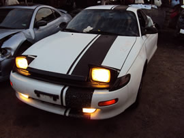 1990 TOYOTA CELICA GTS, 2.2L AUTO LFTBK, COLOR WHITE, STK Z14817